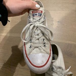 White Converse